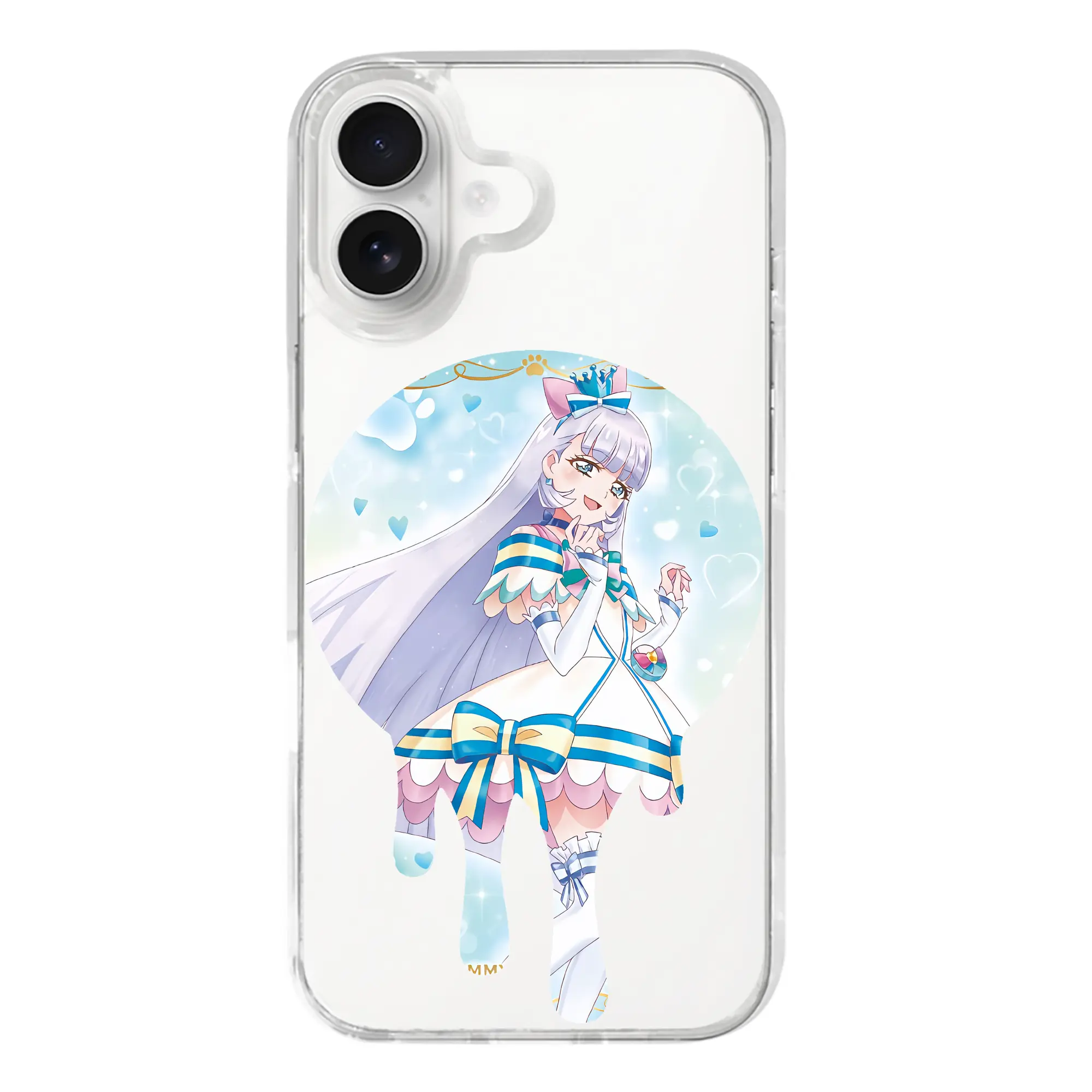 わんだふるぷりきゅあ グッズ 猫屋敷ユキ - iPhone 17シリーズ 透明スマホケース – 薄型・耐衝撃・精密フィット保護カバー